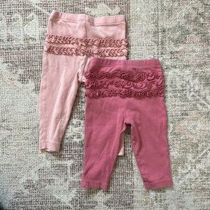 Infant girl leggings